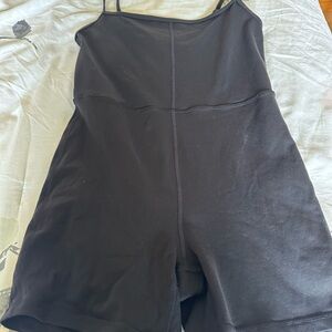 Aritzia Wilfred Free Black Divinity Bodysuit